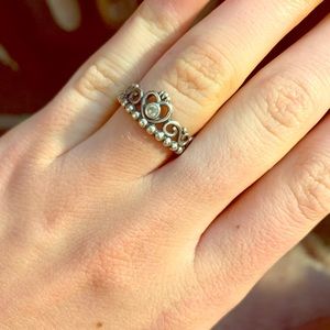 Authentic Pandora Princess Ring